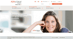 Desktop Screenshot of adnsalud.com